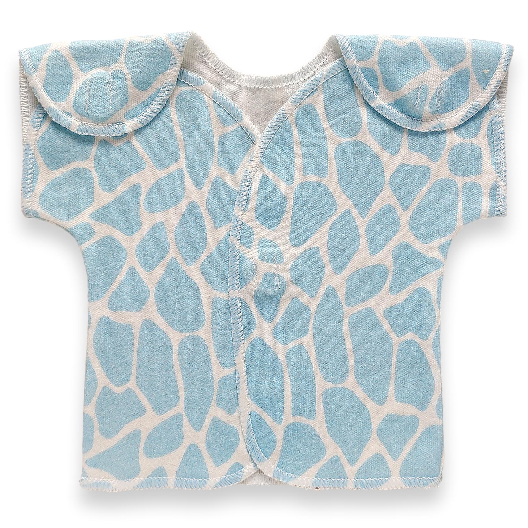 Preemie T-Shirt // Blue Giraffe