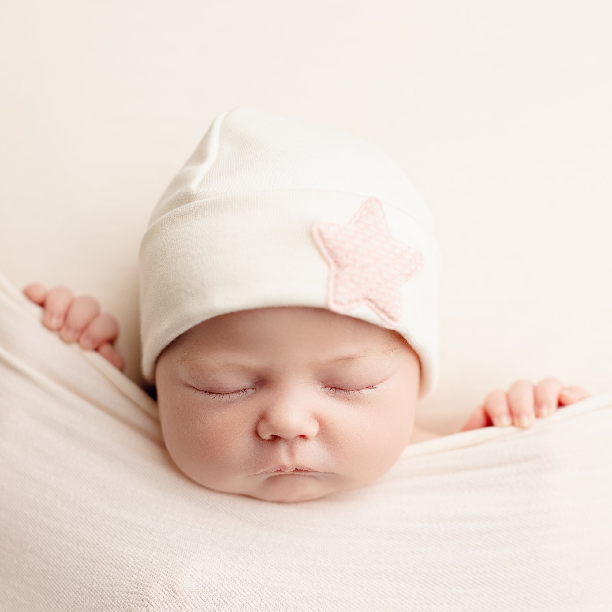 'Little Star' Baby Hat // Pink