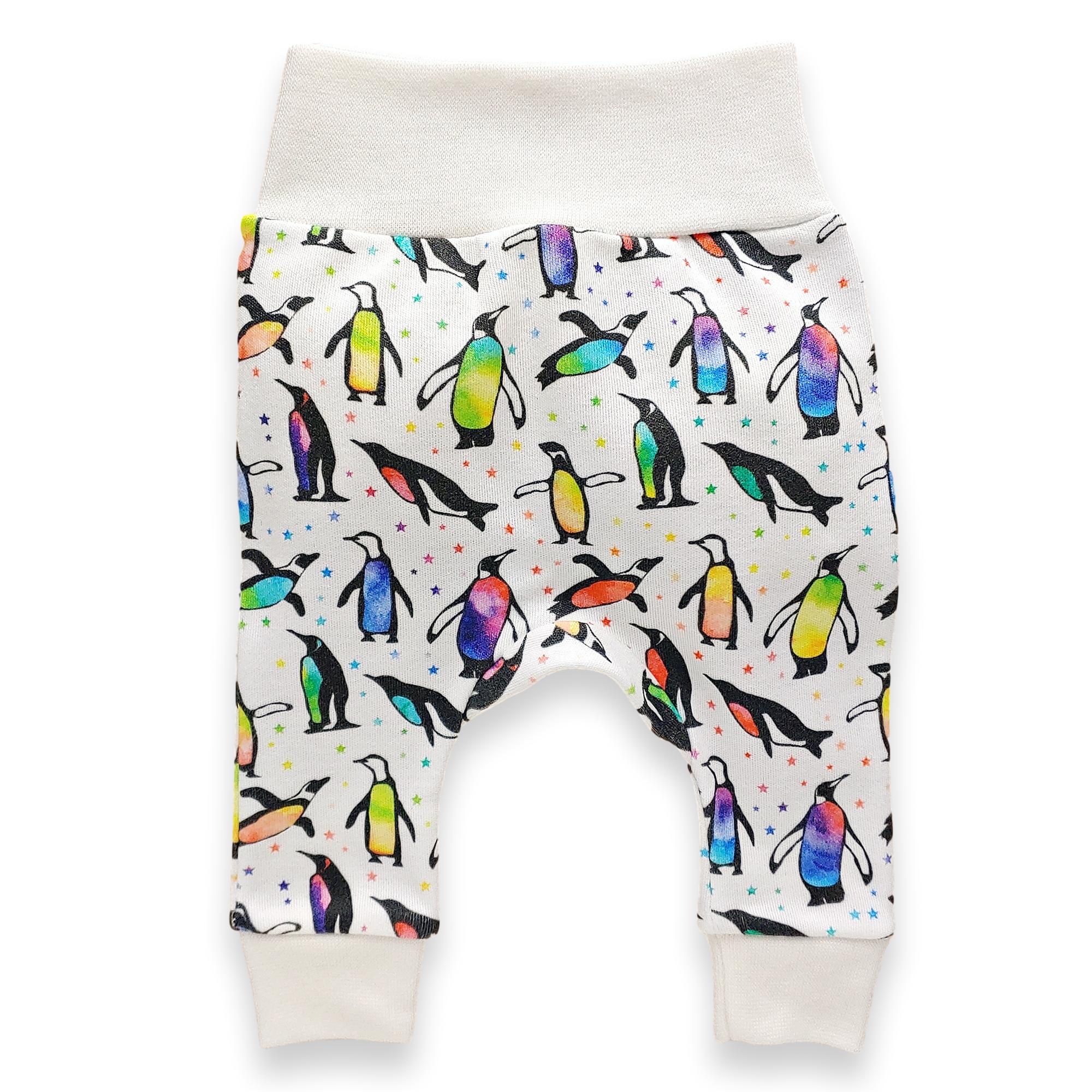 Harem Pants // Rainbow Penguins