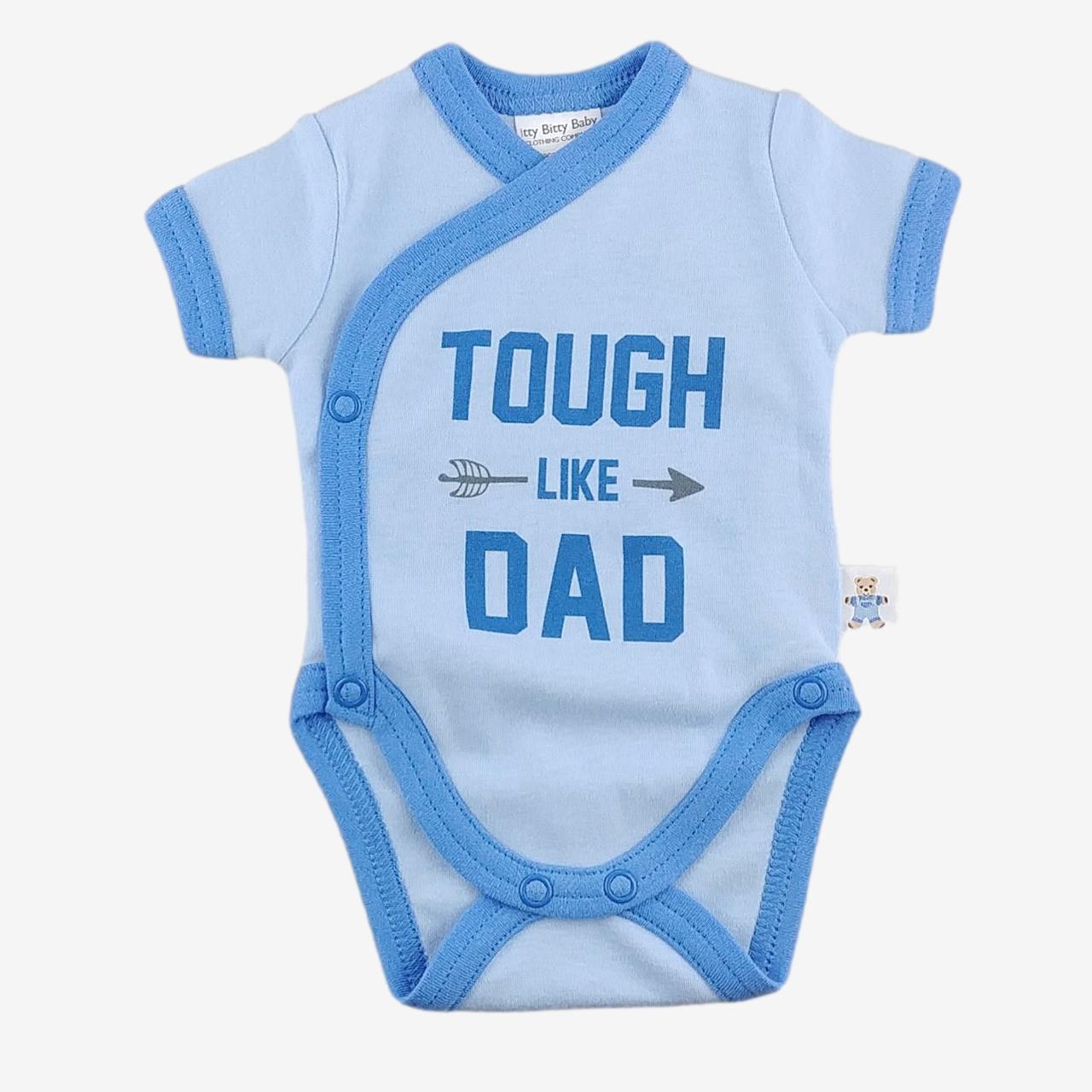 Bodysuit Blue // Tough like Dad
