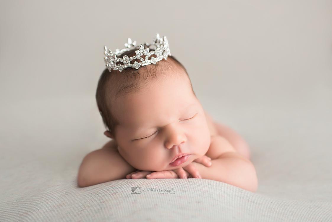 Rhinestone Mini Crown // Princess Mya - White-mini-UniqueKidz